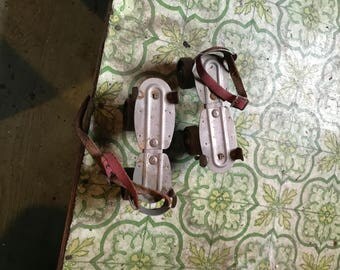 Vintage Metal Roller Skates from the Chicago Skate Company