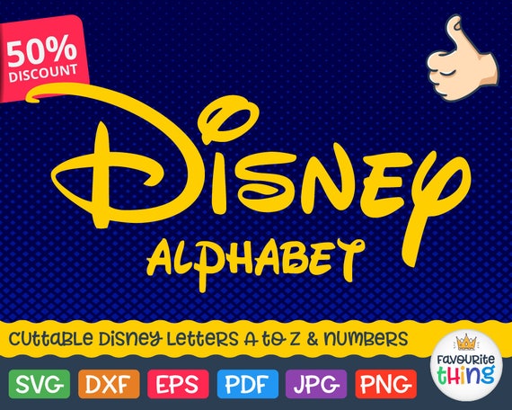 Free Free 148 Disney Letters Svg Free SVG PNG EPS DXF File