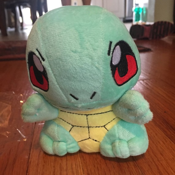 squirtle with glasses plush