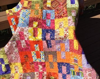 Southwest Inspired Full/Queen size quilt pattern 76 in. x