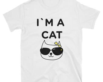 Kawaii Kitten Shirts Cute as Hell Kitty Cat Crop Tops for