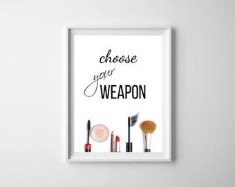 Makeup quotes | Etsy