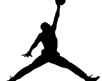 Download Jordan silhouette | Etsy