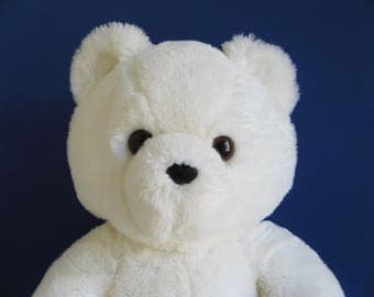 dakin white teddy bear