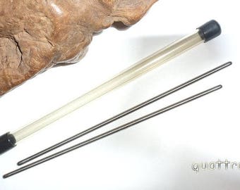 Hair Sticks by Quattro 'Titanium' Basics