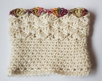 Bootcuffs crocheted in British Alpaca