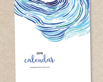 2018 Desk Calendar with stand/CD case BLYTHE