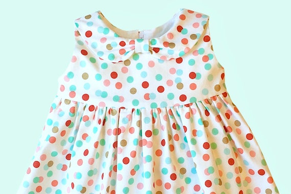BABY DRESS PATTERN, 3 styles in 1 pattern, so many possibilities ...