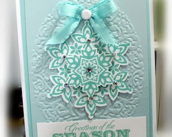 Christmas Card- Stampin' Up Greetings of the Season