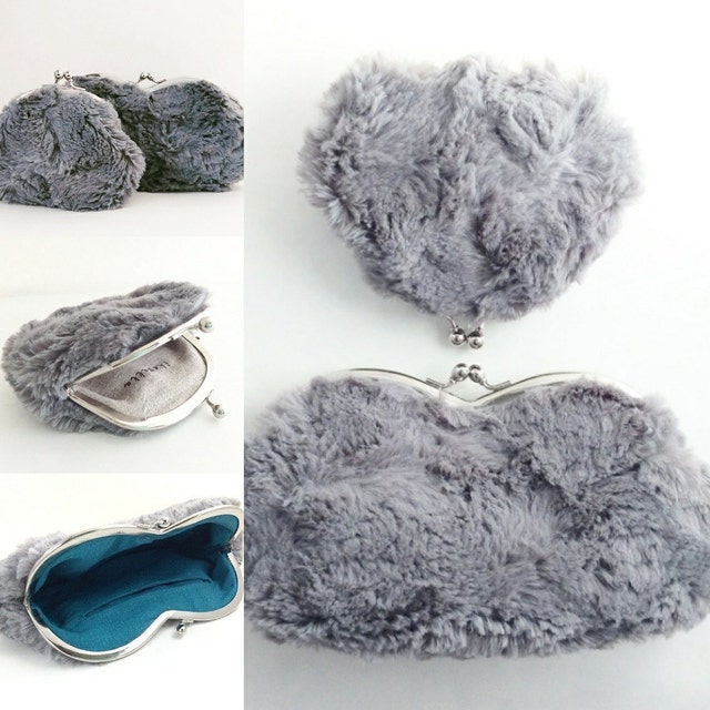 Handmade coin purse pouch clutch purse by thezakka on Etsy