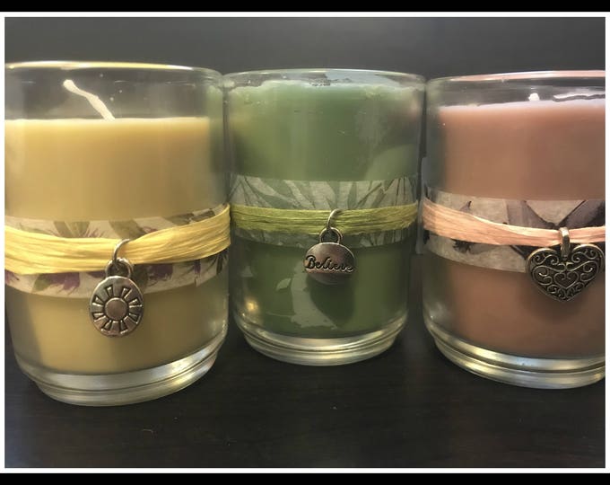 Scented Votive Candles - Soy Wax Candle - Home Decor - Holiday Gifts -