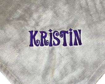 Embroidered Blanket 5'x6'-Solid Colors-Personalized Monogrammed Blanket-Plush Oversized -Very soft Adult Throw-Custom Christmas Gift