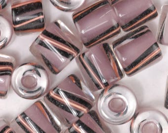 Sweet Prune David Christensen Furnace Glass Beads (122)