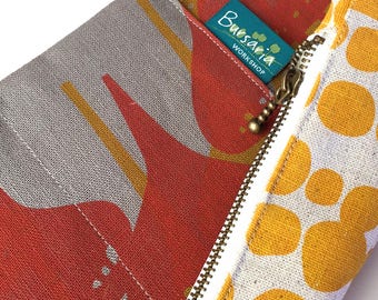 Giant pencil case // Knitting needle case // Artist's pouch