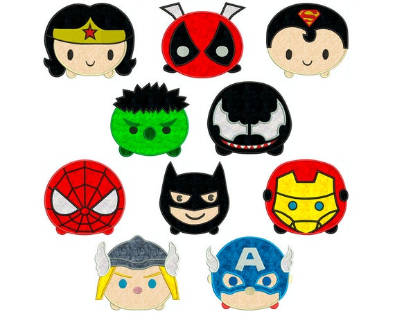 superhero tsum tsum