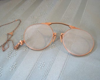 Antique Pince Nez Glasses