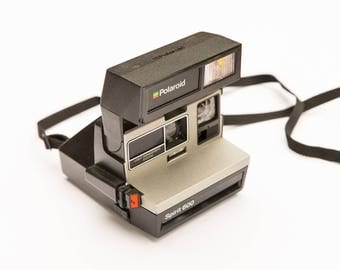 Vintage Polaroid Camera, Polaroid Spirit, Polaroid 600 Camera with Flash