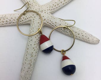 Antique Gold Bronze Tone Art Deco Vintage Gatsby Flapper Style Dark Blue Sapphire Rhinestone Dangle Earrings
