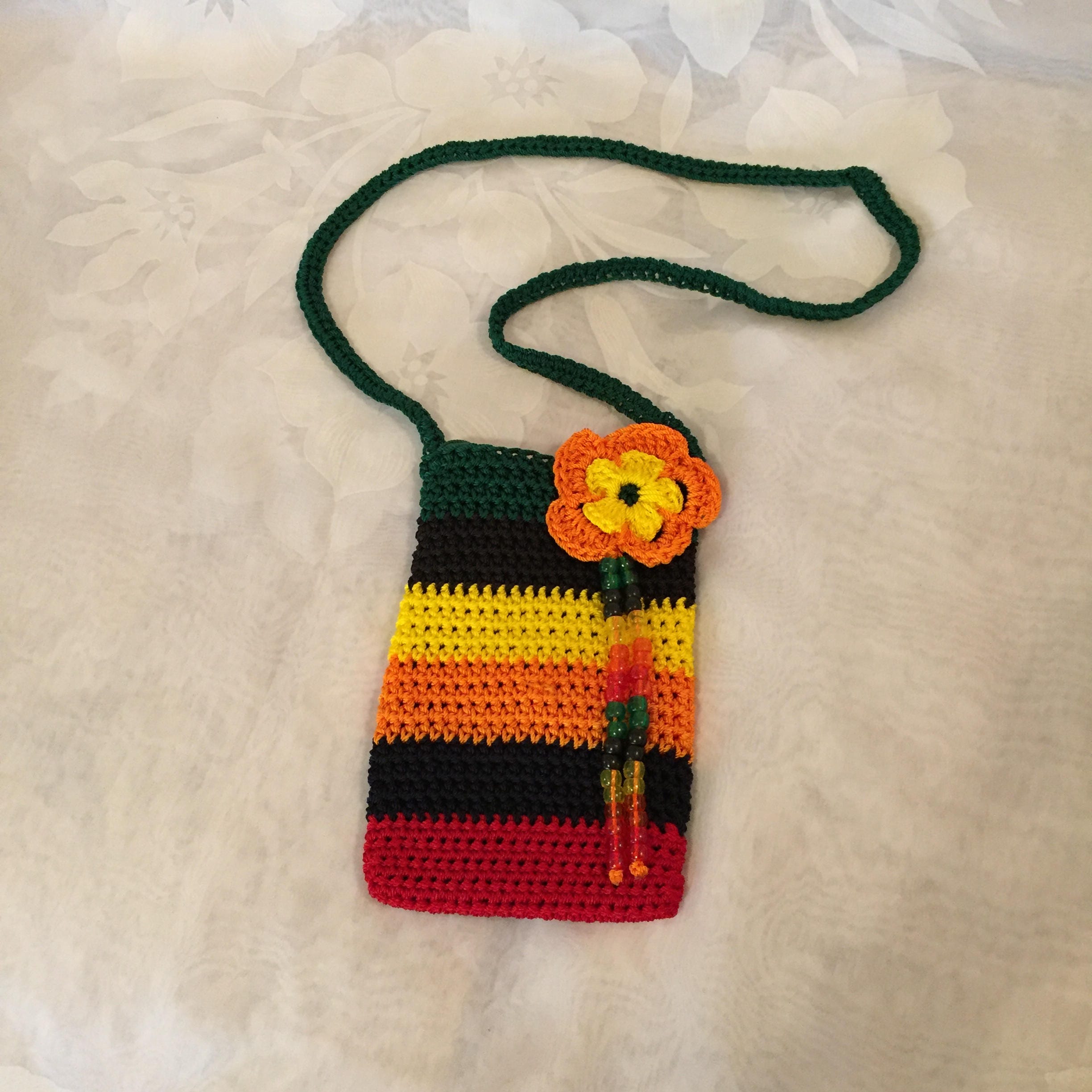 Crocheted Cell Phone Pouch