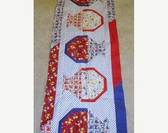 20 % off thru 8/20 A TISKET a TASKET May Baskets quilted table runner pattern Spring may Year two