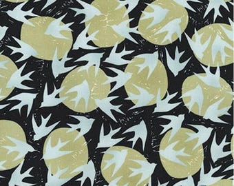 Kaufman - Valori Wells - Marks - Birds - Graphite