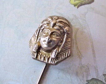 Handsome Art Deco Era Egyptian Styled "King Tut" Stickpin