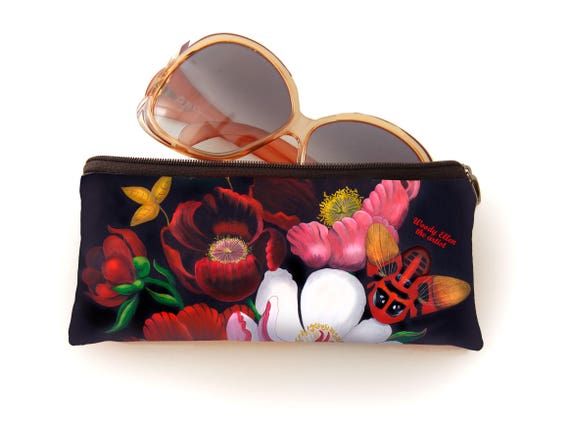 Retro pencil bag, vintage pencil bag, Glorious, gifts for her, gifts for mom, Woody Ellen handbag, christmas gifts, christmas gift ideas