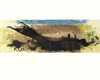 Georges Braque-Bord de Mer-1960 Lithograph