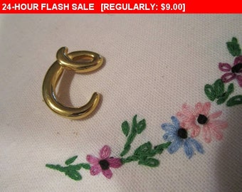 nitial e brooch, vintage pin brooch, estate jewelry