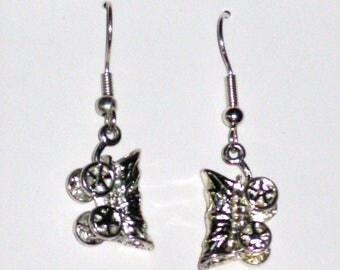 Sterling Silver Conestoga Wagon Earrings for Pierced Ears