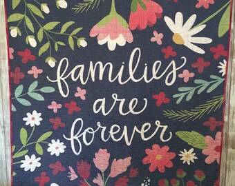 Handmade lap quilt, boutique quilt, family quilt, made in Canada