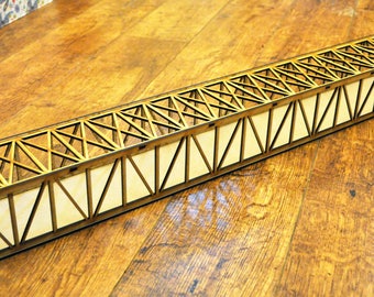 Large Model Railway OO Gauge Bridge Laser Cut MDF