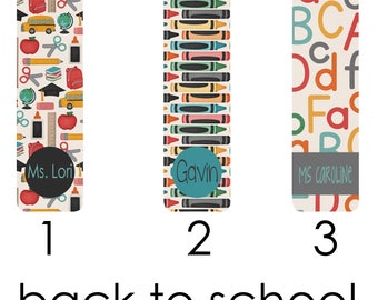 Personalized Bookmark - Bible Marker - Personalized Teacher Gift - Monogrammed Bookmark - Page Marker - Personalized Gift - Made in USA