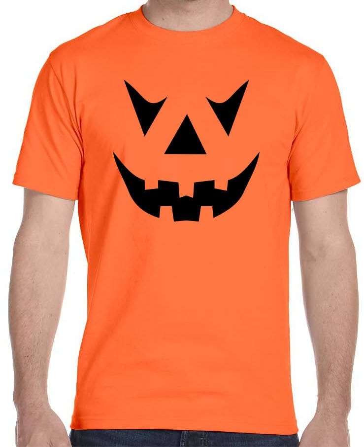 Halloween Pumpkin Face T-Shirt