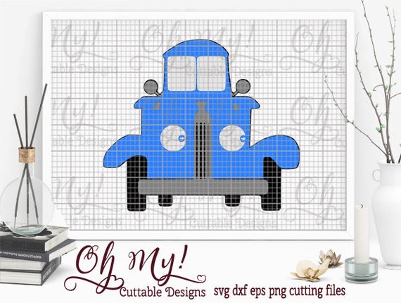 Little Blue Truck SVG