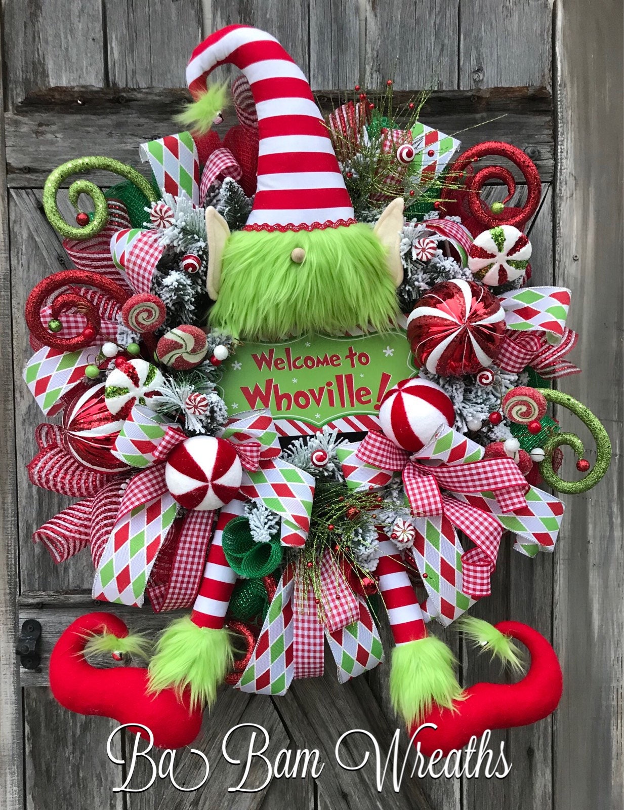 Whoville Christmas Wreath 