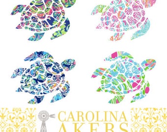 Sea Turtle Decal - Turtle Decal - Vinyl Decal - Window Decal - Yeti Decal - Yeti Sticker - Tumbler Decal - Car Decal - Yeti Sticker