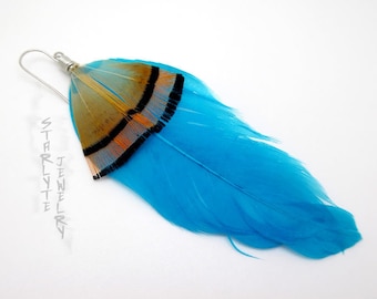 Rachel Amber Life is Strange Blue Feather Cosplay Earring