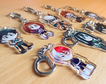 Boku no Hero Academia【 Clear Acrylic Keychain 】