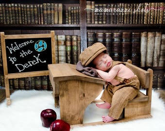 4ft.x3ft. Library Books Vinyl Photography Backdrop - Book Background - SR038