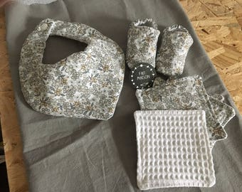 Lovely set 0/6 month birth romantic Liberty