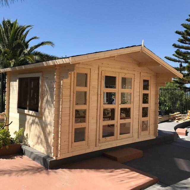 Natural wood cabin / storage / shed / guest house by MyModernCabin