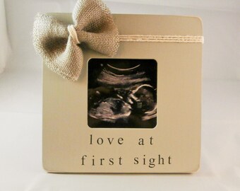 Baby shower gift ideas, sonogram picture frame christmas gift pregnant mom gender neutral baby
