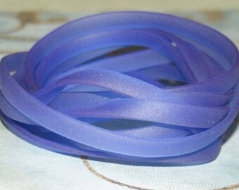 Purple plastic burna headband transparent 50 cm