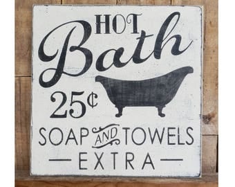 Bathroom Sign Etsy old fashioned sign | etsy Bathroom Sign Etsy old fashioned sign | etsy