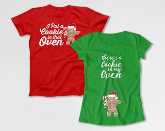 christmas shirts for expecting parents