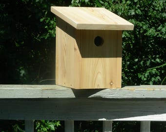 Old Western Style Jail Birdhouse