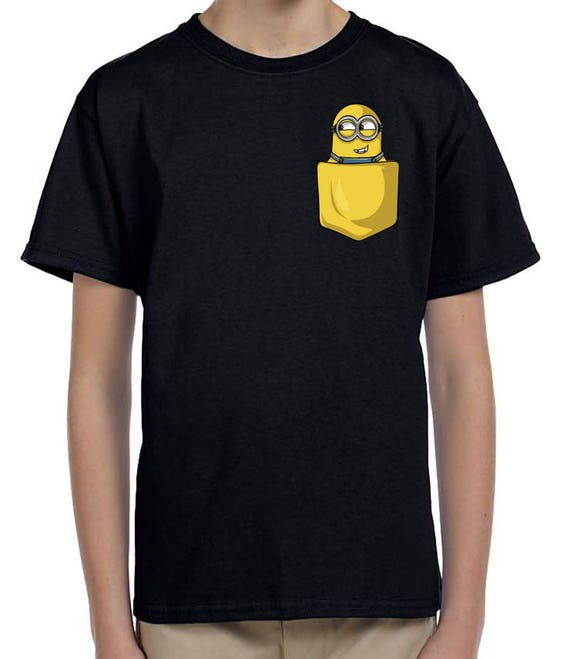 black minion t shirt