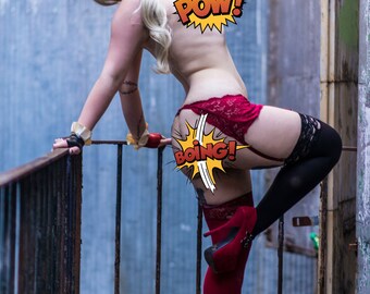 NSFW Harley Quinn cosplay 11x17