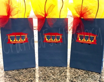 Daniel Tiger Birthday Party Favor Gift Bags - Set of 6